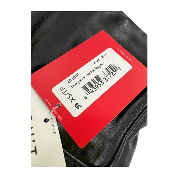 SPANX Faux Patent Leather Leggings XS NWT - Picture 10 of 11